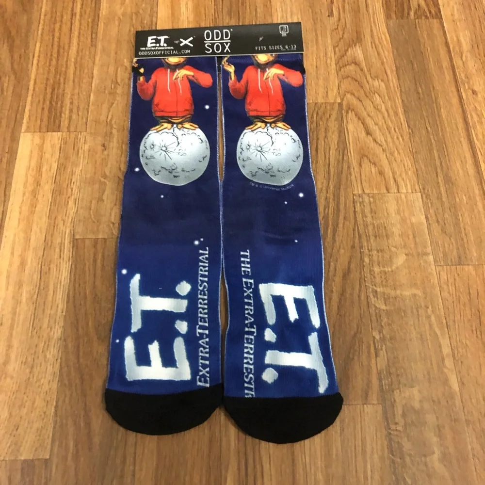 👽 NWT E.T. Odd Sox Socks Men’s Shoe Sizes 6-13